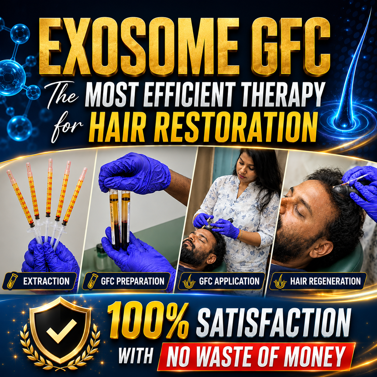 Exosome GFC Hair Restoration